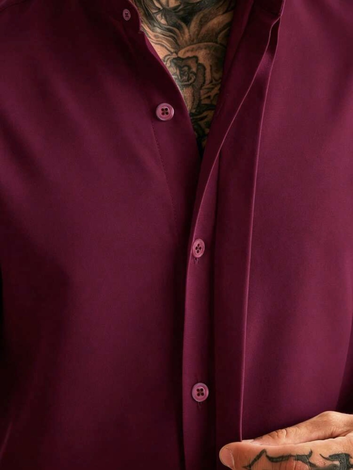 M - Camisa manga larga