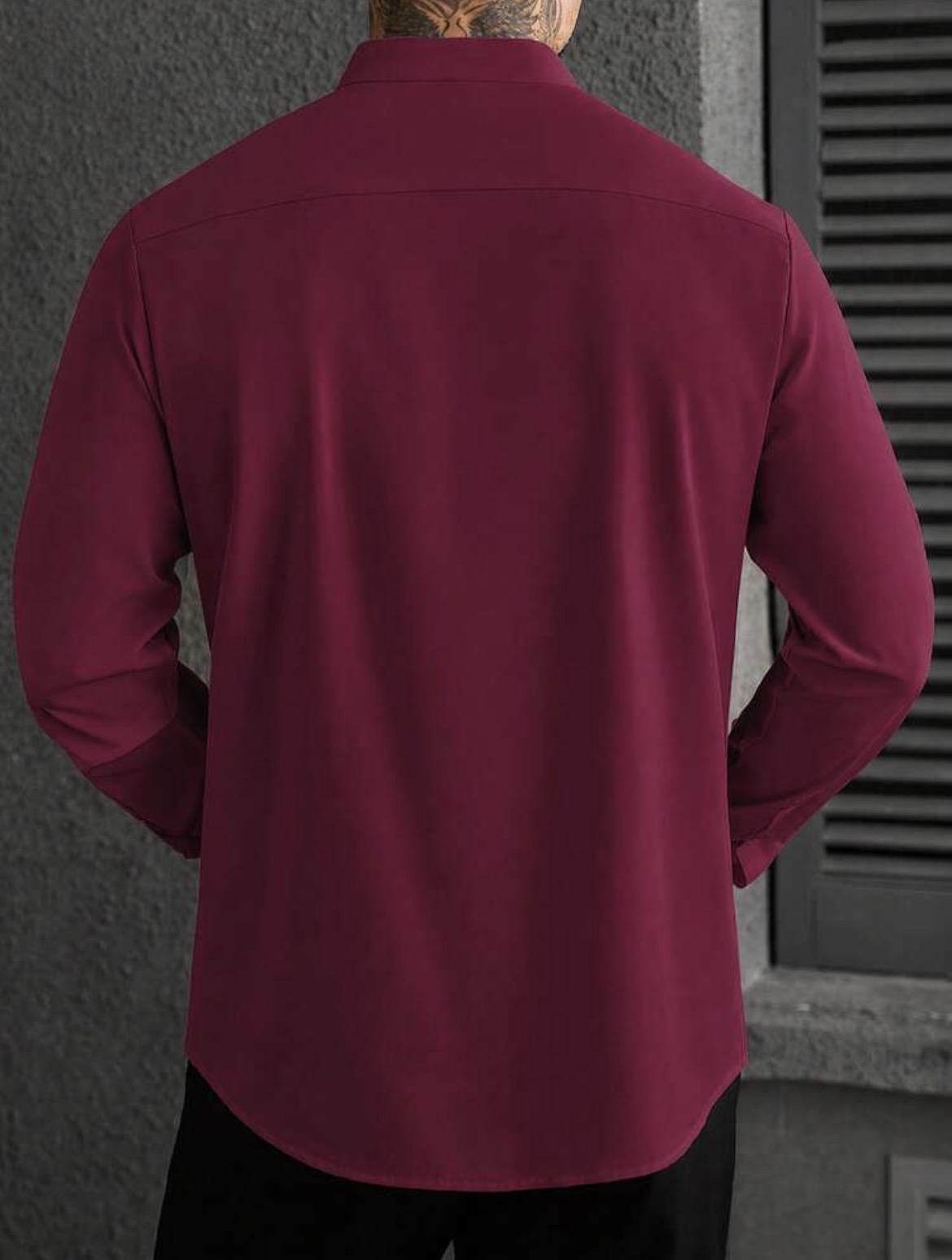 S - Camisa manga larga