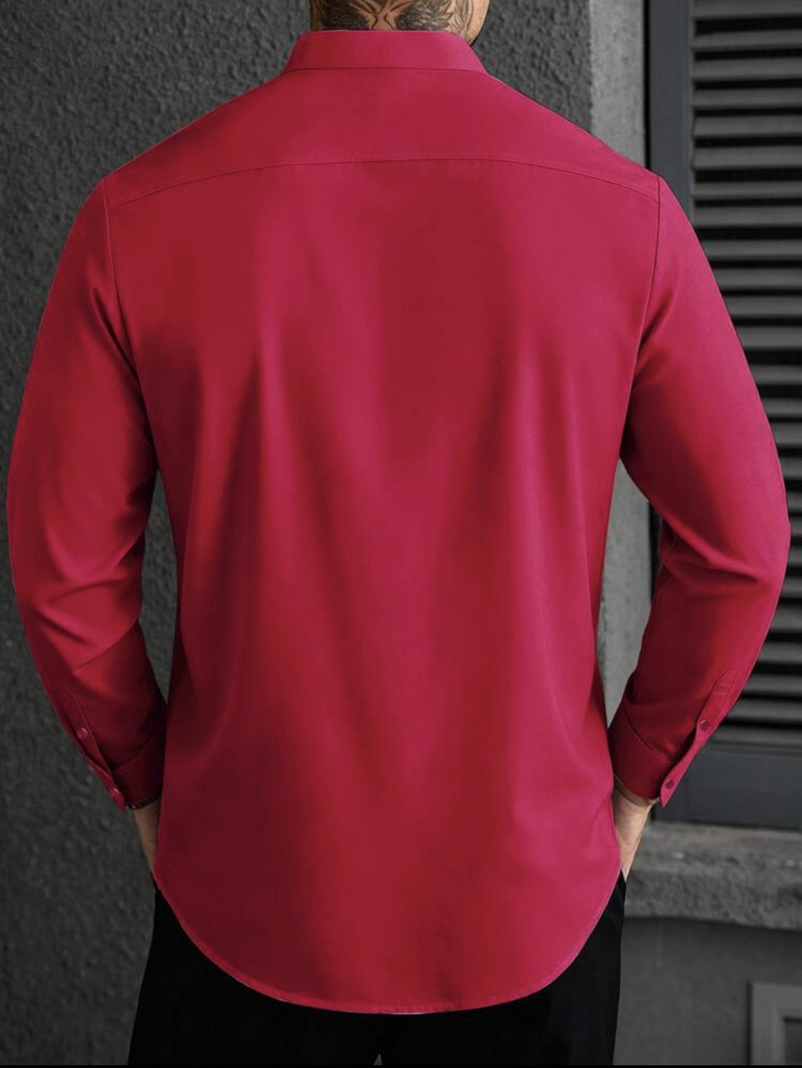 S - Camisa manga larga